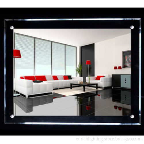 Single Faced LED Light Box, Super Slim with 23mm Thickness, Size Can be Customized